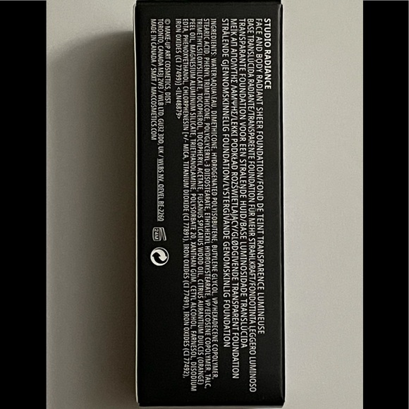 MAC FACE AND BODY RADIANT SHEER FOUNDATION - Picture 4 of 5